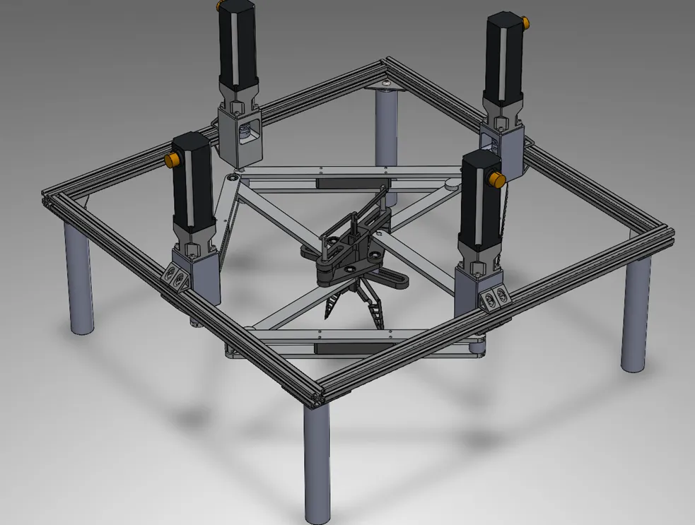 Reconfigurable Parallel Robot with Bistable Gripper thumbnail